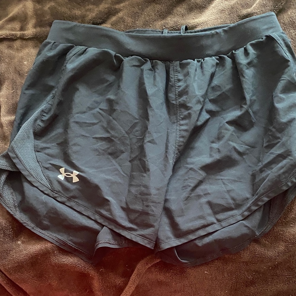 Under Armour Women's Dark Gray Athletic Shorts